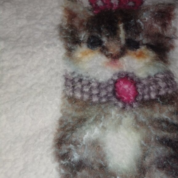 Kids Headquarters Baby Pullover Sweater Kitten Theme 6-9 Months - Picture 2 of 4